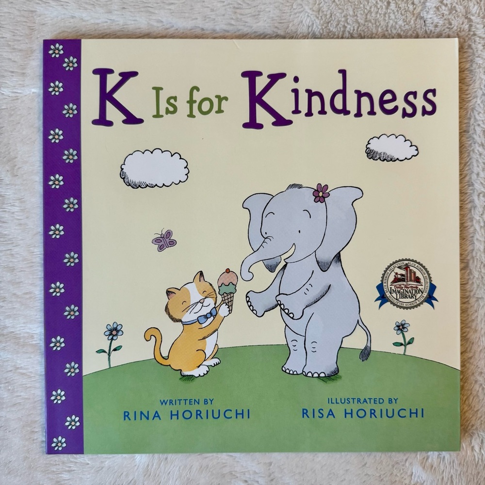 4/$10 - K Is for Kindness Children's Paperback Book